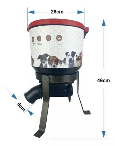 Comedouro Automático Alimentador Pet Cachorro Gato Comedor
