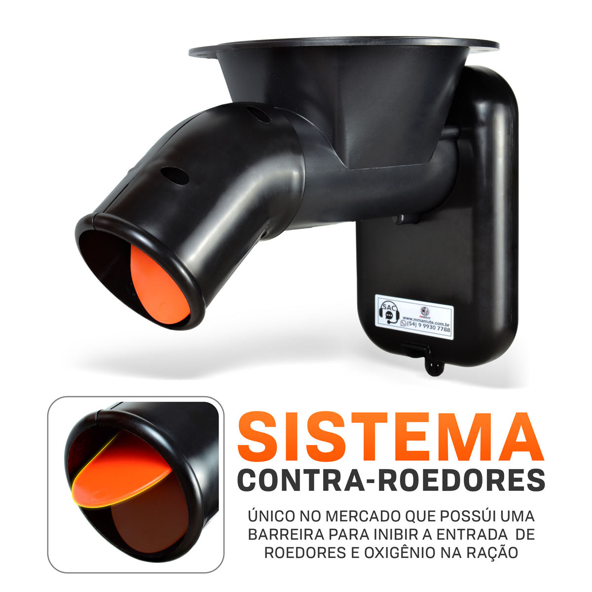 Alimentador Automático Parte Mecânica Timer 12v E Fonte