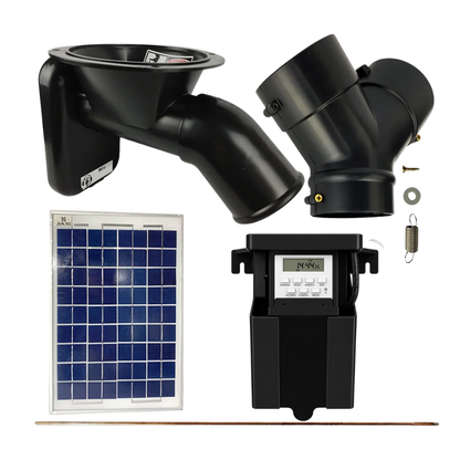 Alimentador Automático Painel Solar Divisor y e Agitador