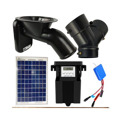 Alimentador Automático Painel Solar C/bateria De Lítio