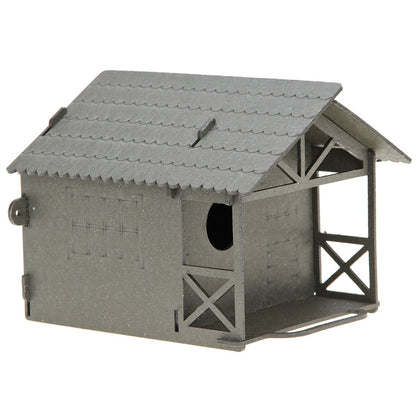 Kit 3 Casa de Passarinhos com Varanda para Aves Decoração Jardim