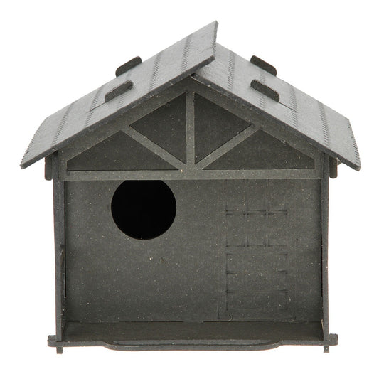 Kit 3 Casa de Passarinhos com Varanda para Aves Decoração Jardim