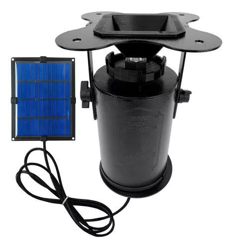 Alimentador Automático Cevador Ave Piscicultura Solar Javali