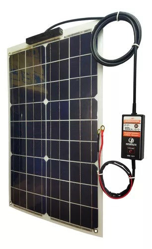 Carregador Permanente Bateria Solar 12v 80w Automotivo