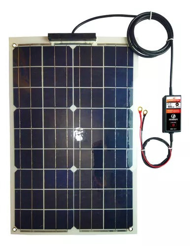 Carregador Permanente Bateria Solar 12v 80w Automotivo