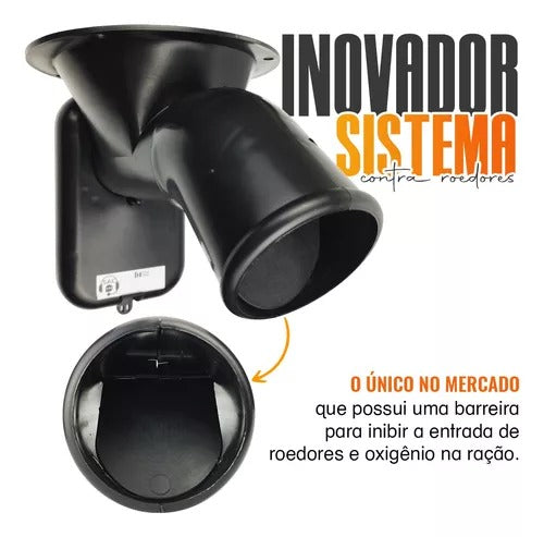 Kit Alimentador Automatico Timer Sistema de Agitação e Divisor y