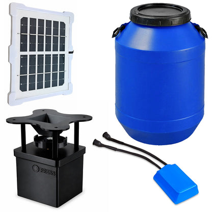 Kit Bombona 50l + Alimentador Cevador e Timer