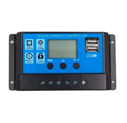 Kit Painel Solar + Controlador de Carga + Bateria de Lítio+ Timer 12v