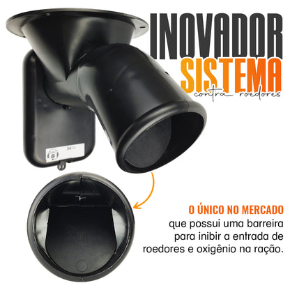 Alimentador Automatico Solar Bateria De Litio Profissional
